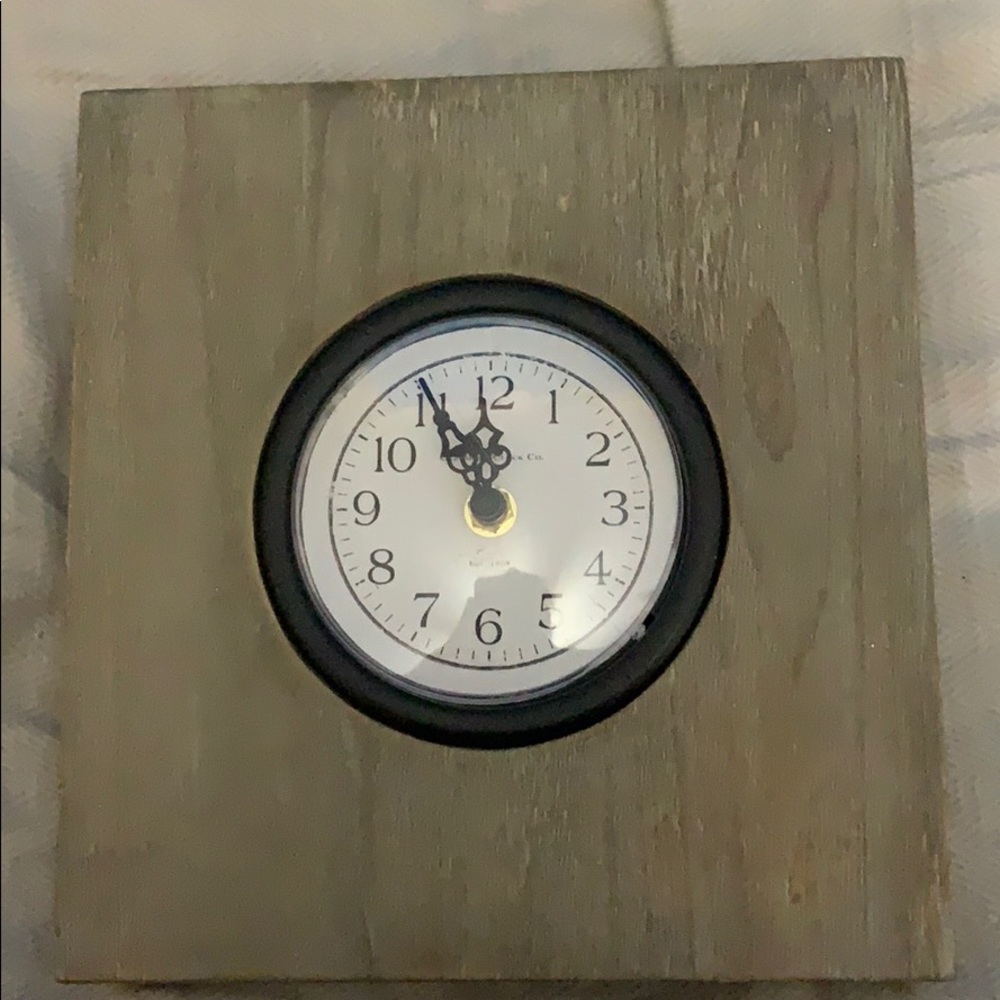 Wooden Clock
